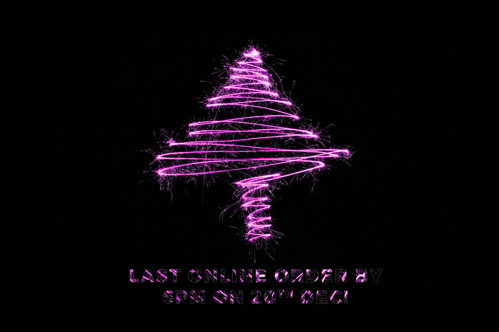 Complete your ONLINE SHOPPING by 20th Dec!!!!