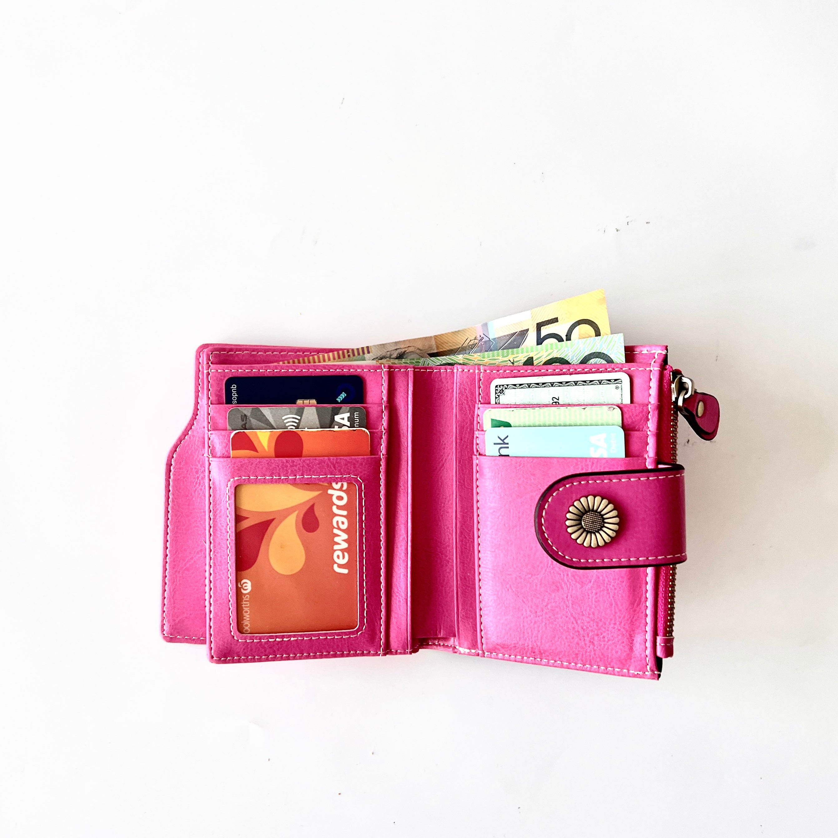 Fold Out RFID Wallet