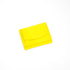 yellow small leather wallet