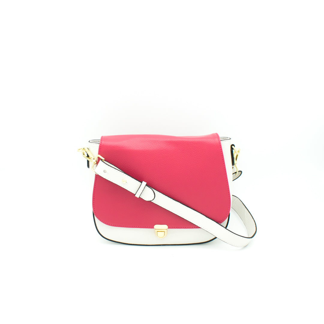 DIVA bag with interchangeable front flap