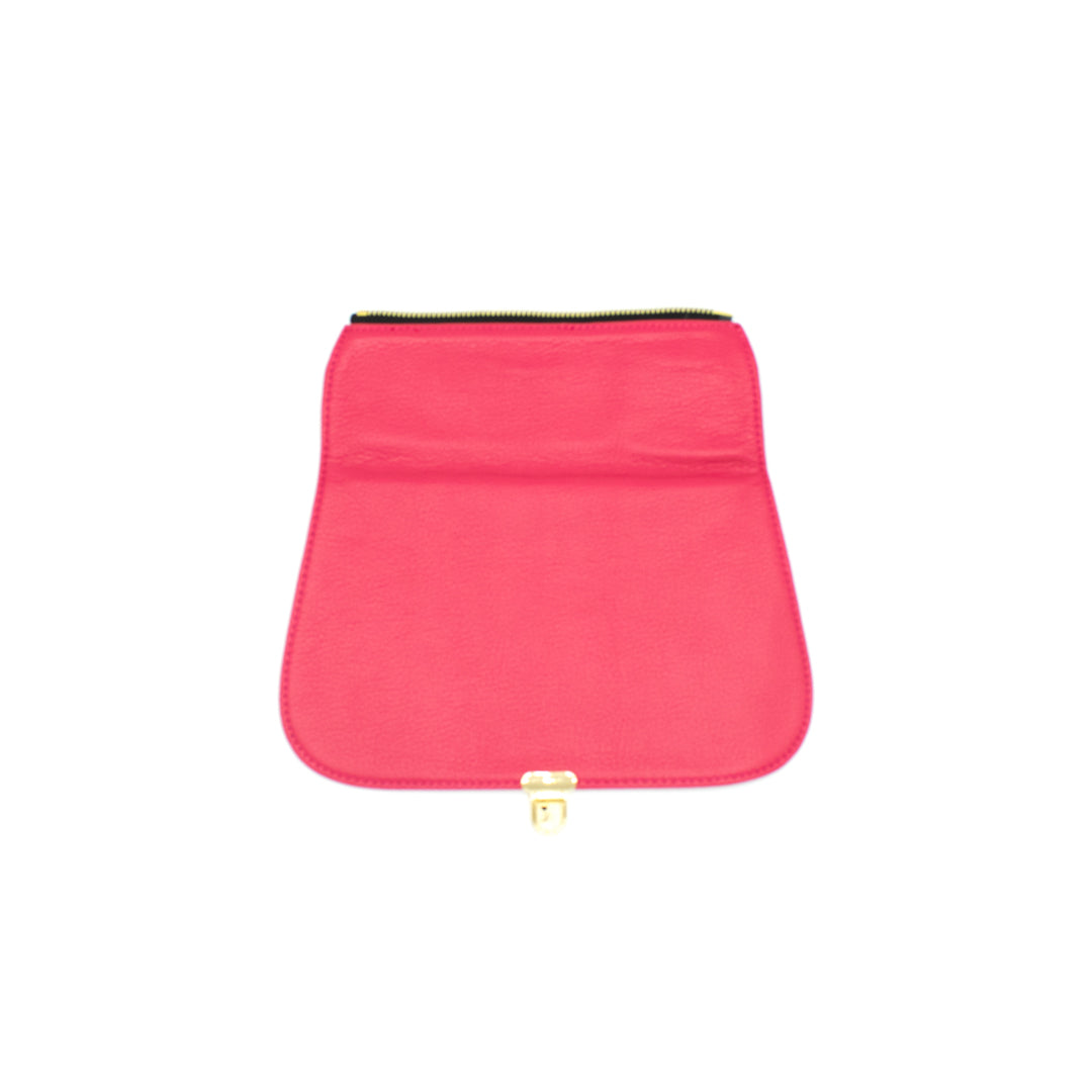 hot pink front flap for Diva bag 