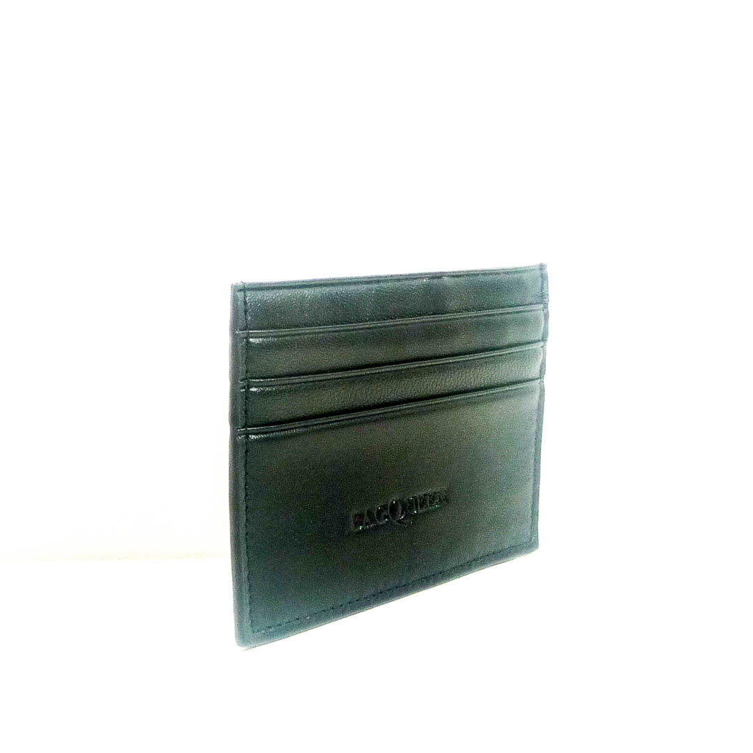 soft leather card holder